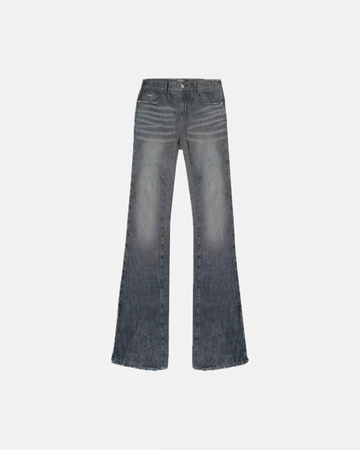 JEANS FLARED WASHED