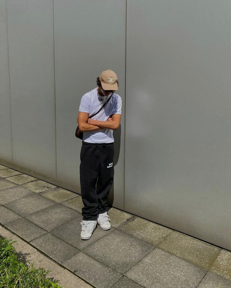 SAINTS MATT BLACK JOGGER