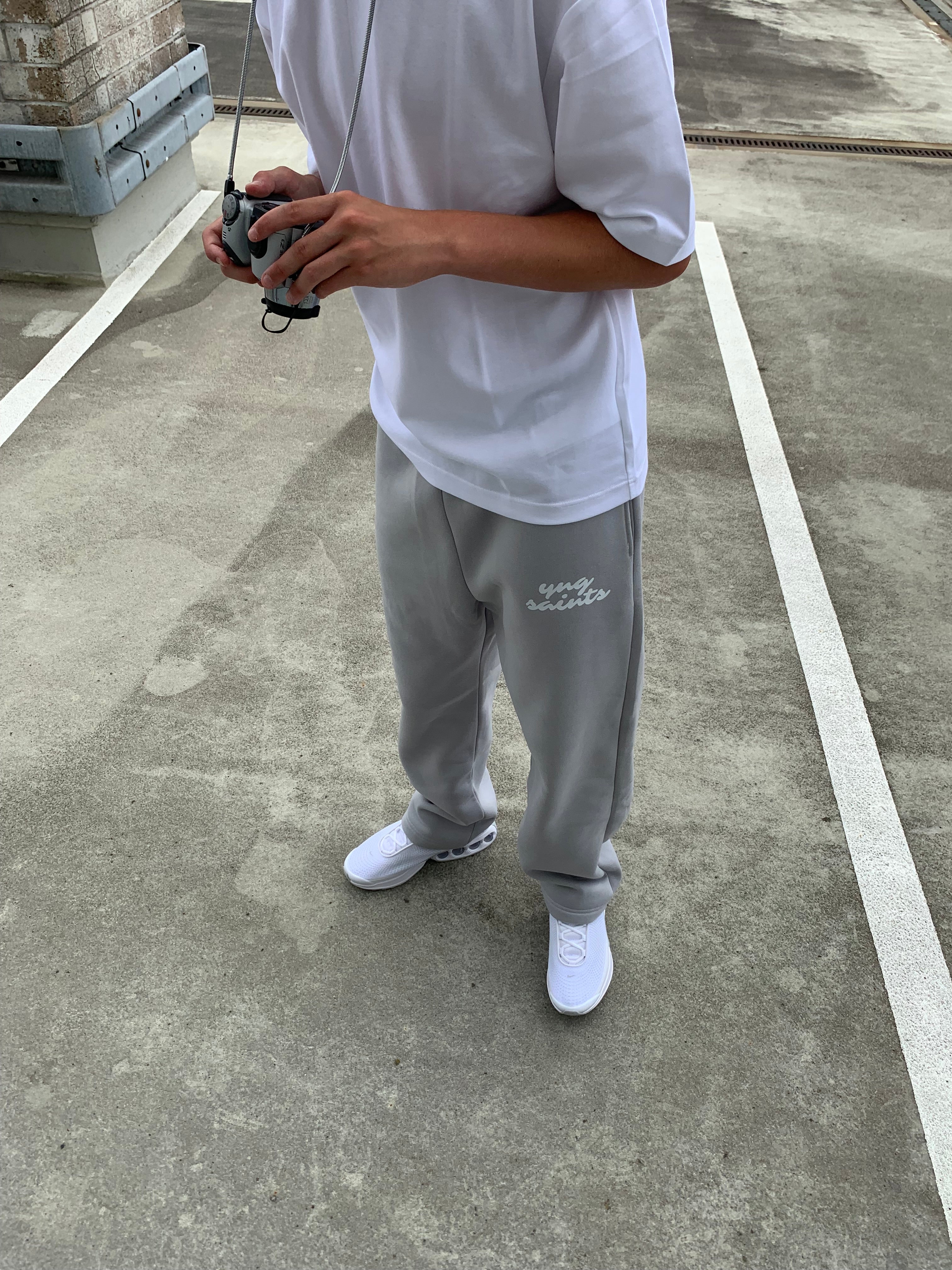 SAINTS MELTED GREY JOGGER